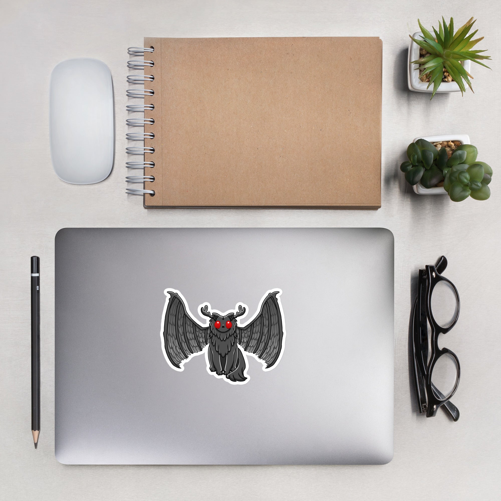 Chibi Moth Sticker Chibi Mothshu stickers – Hexhalla